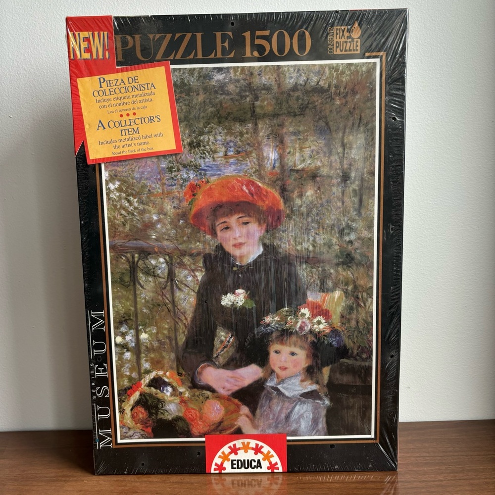Sealed Renoir Art 1500 Piece Puzzle